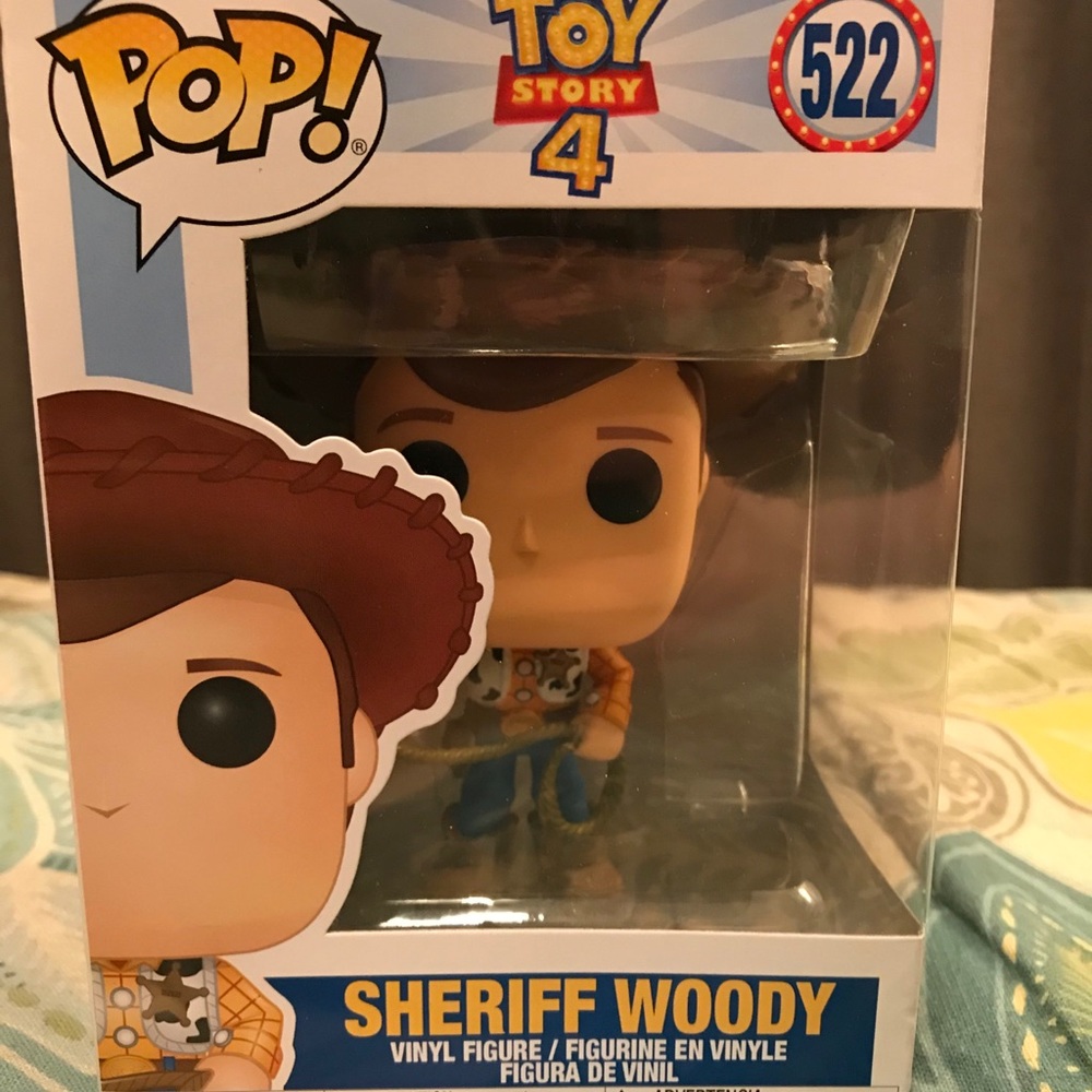 Funko Pop Sheriff Woody Toy Story 4